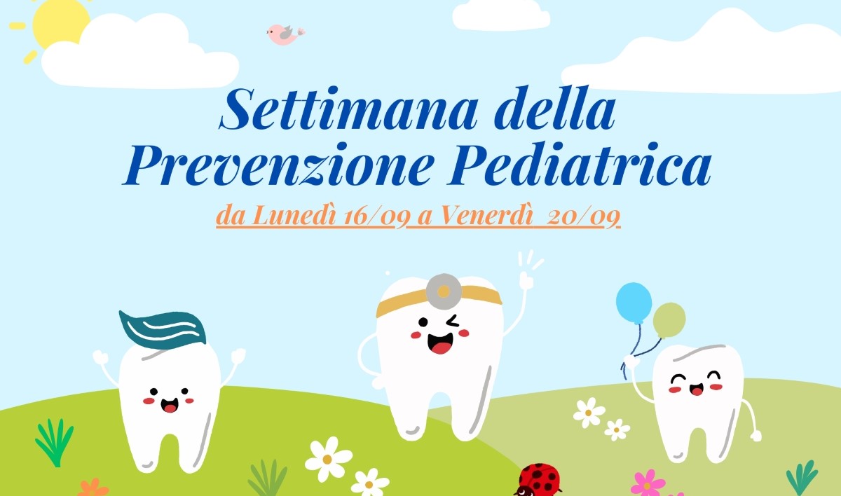 settimana della prevenzioni pediatrica 2024